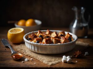 Receita de Pudim de Pão Sem Leite Condensado com Coco