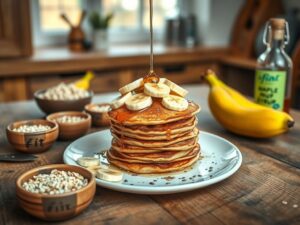 Panqueca Fit de Banana com Aveia Energizante